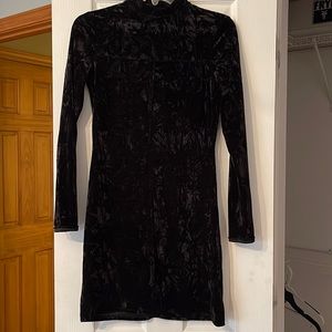 Urban Outfitters crushed velvet dress